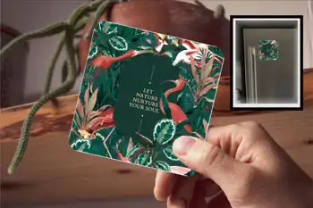 Drink Coaster - Let Nature Nurture Your Soul - Birds