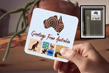 Drink Coaster - Aboriginal Ingenious Australia