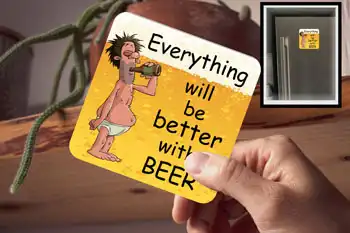 Drink Coaster - Better With Beer