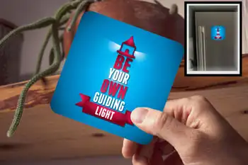 Drink Coaster - Own Guiding Light