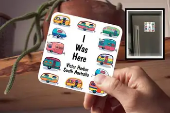 Drink Coaster - I Was Here Victor Harbor