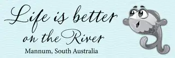 Fridge Magnet - Life Is Better River