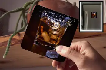 Drink Coaster - Spirit Glass Whiskey