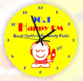 90.1 Happy FM Wall Clock